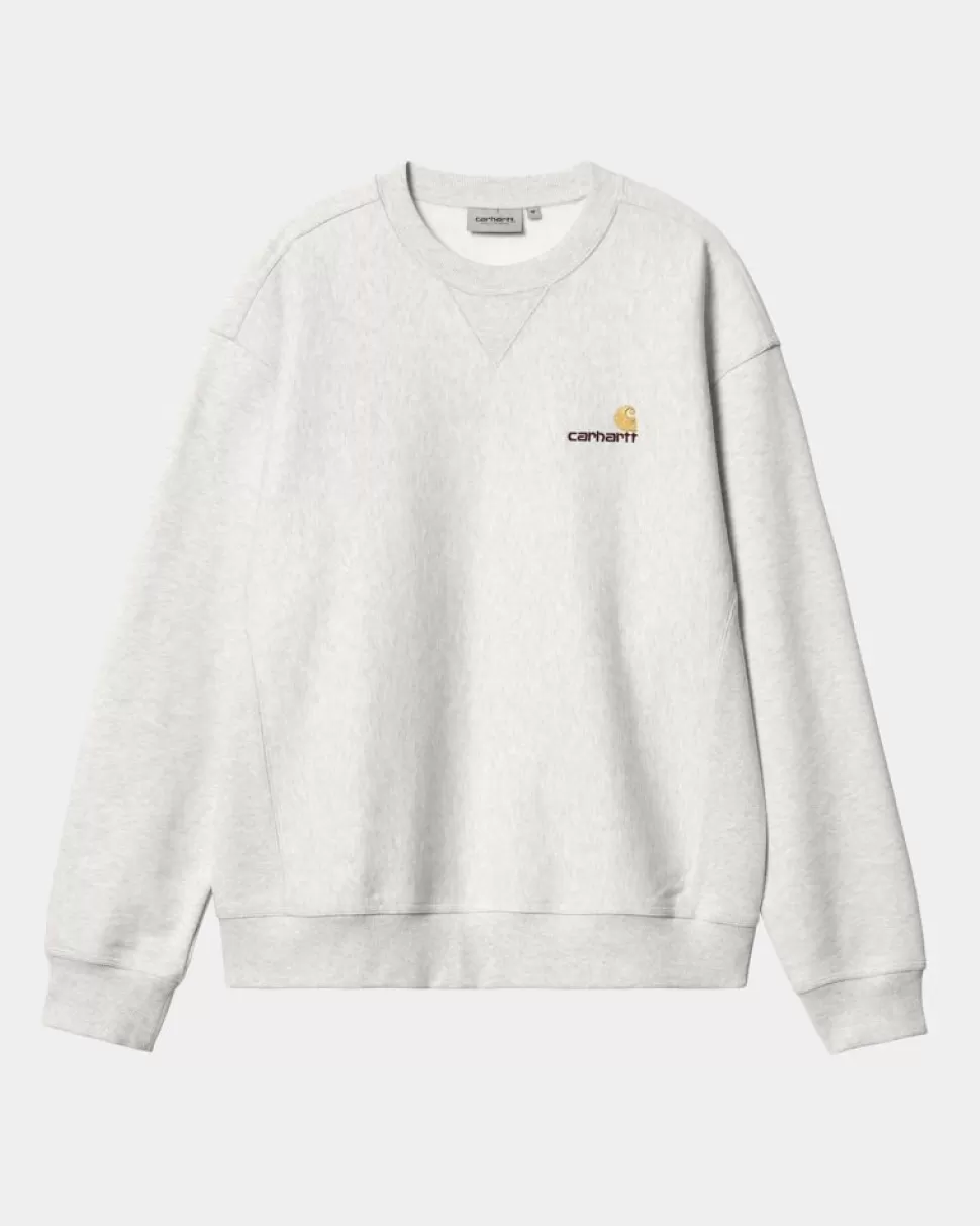 Carhartt WIP American Script Sweatshirt | Ask Heather Hot