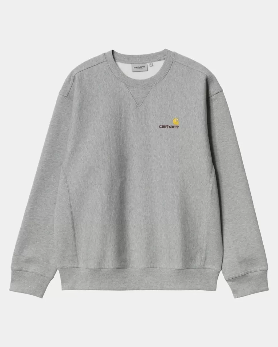 Carhartt WIP American Script Sweatshirt | Gra Lyng Cheap