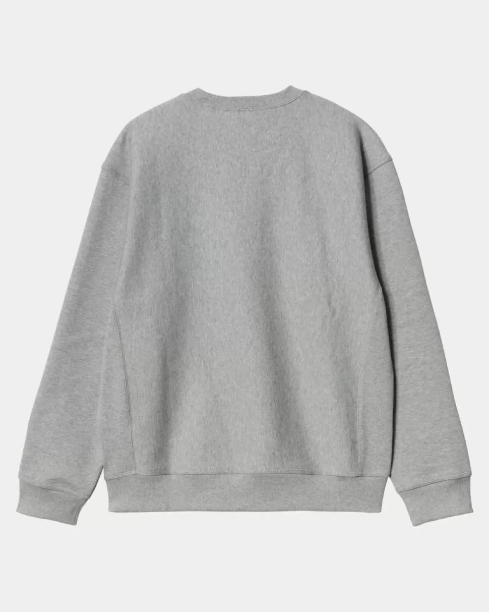 Carhartt WIP American Script Sweatshirt | Gra Lyng Cheap