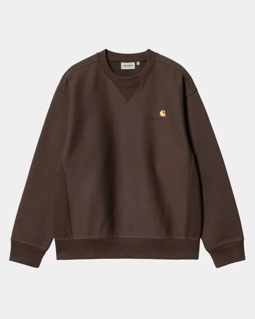 Carhartt WIP American Script Sweatshirt | Tobak Best