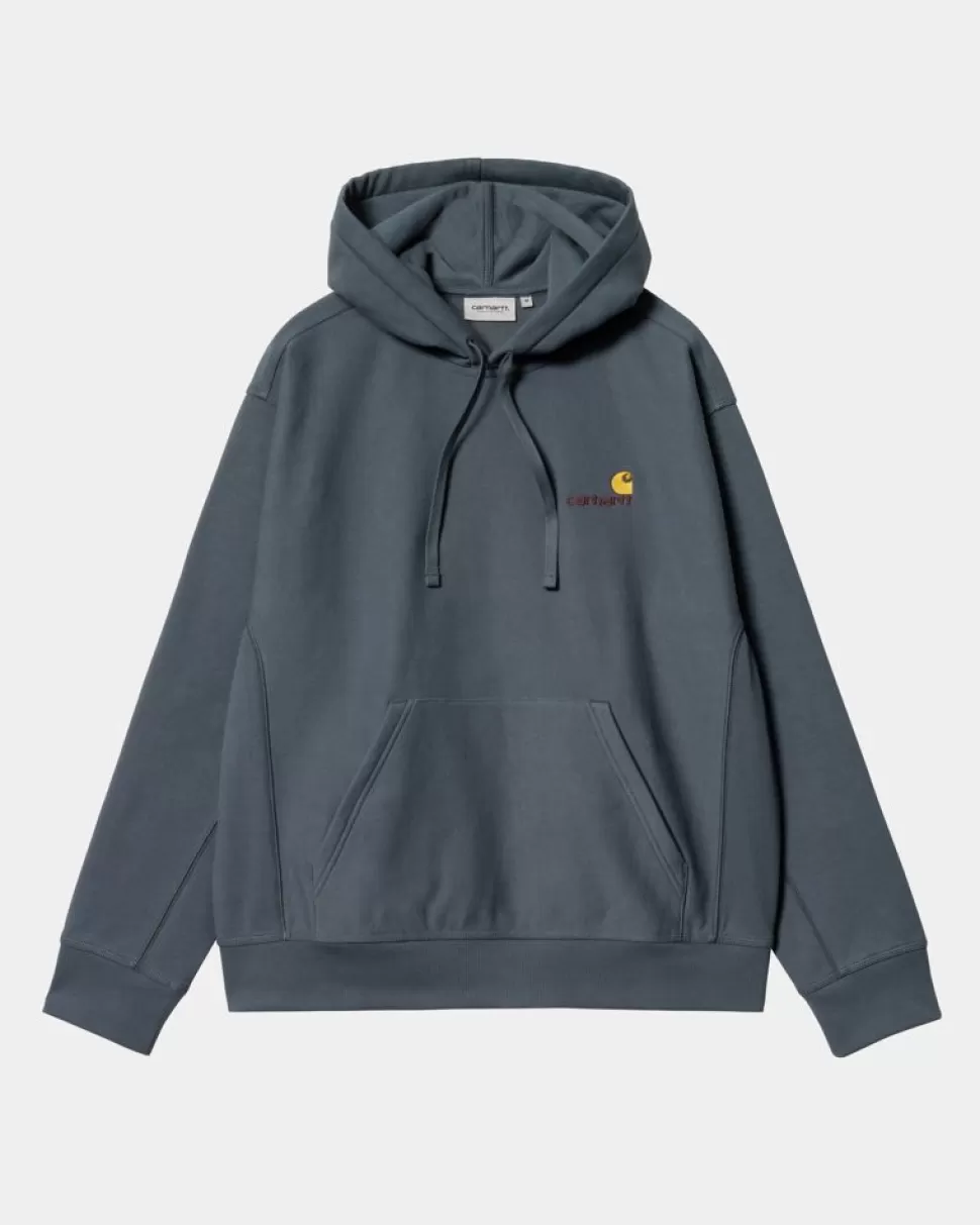 Carhartt WIP American Script Sweatshirt Med Haette | Zeus Online