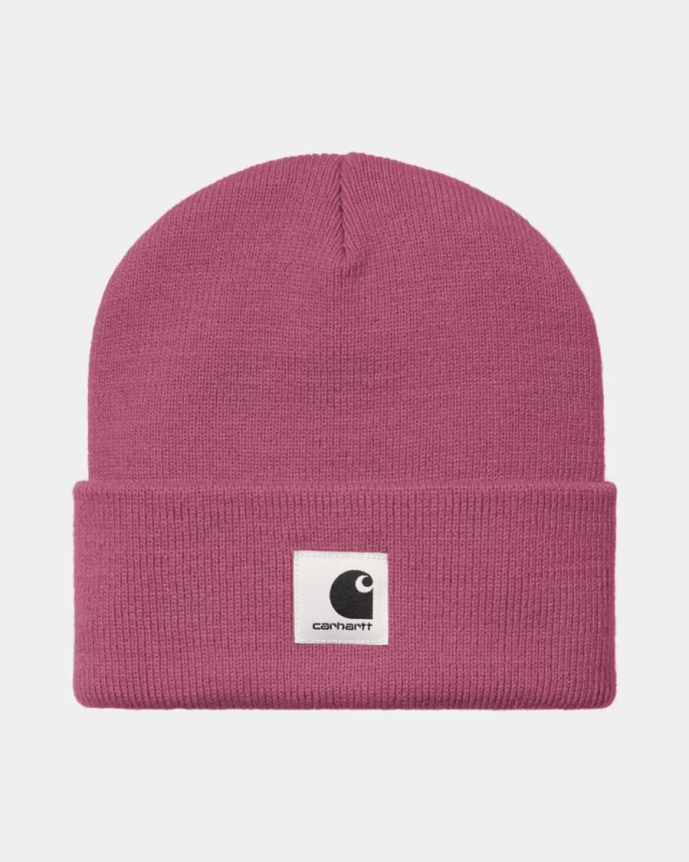 Carhartt WIP Ashley Beanie | Magenta Hot