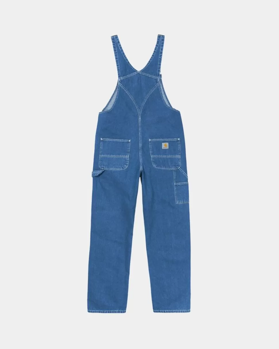 Carhartt WIP Bib Overall - Denim | Bla (Stenvasket) Clearance