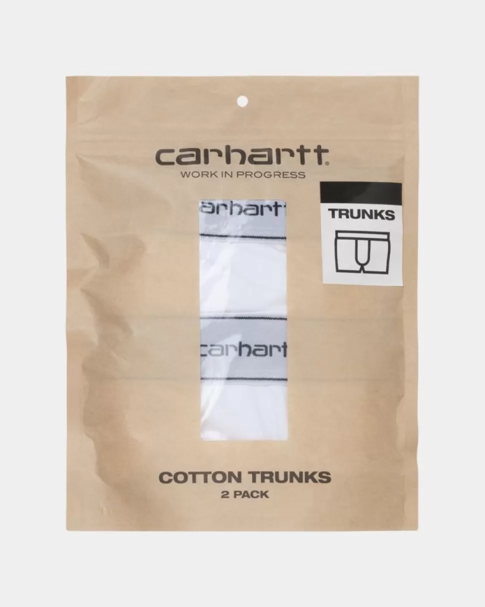 Carhartt WIP Bomuldsbukser (2 Pakke) | Hvid + Hvid Best Sale