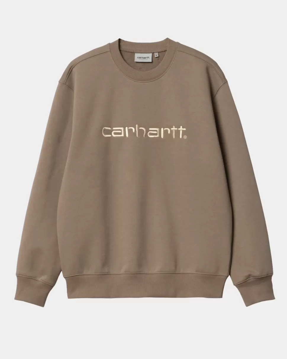 Carhartt WIP Carhartt Sweatshirt | Gren / Rattan Cheap