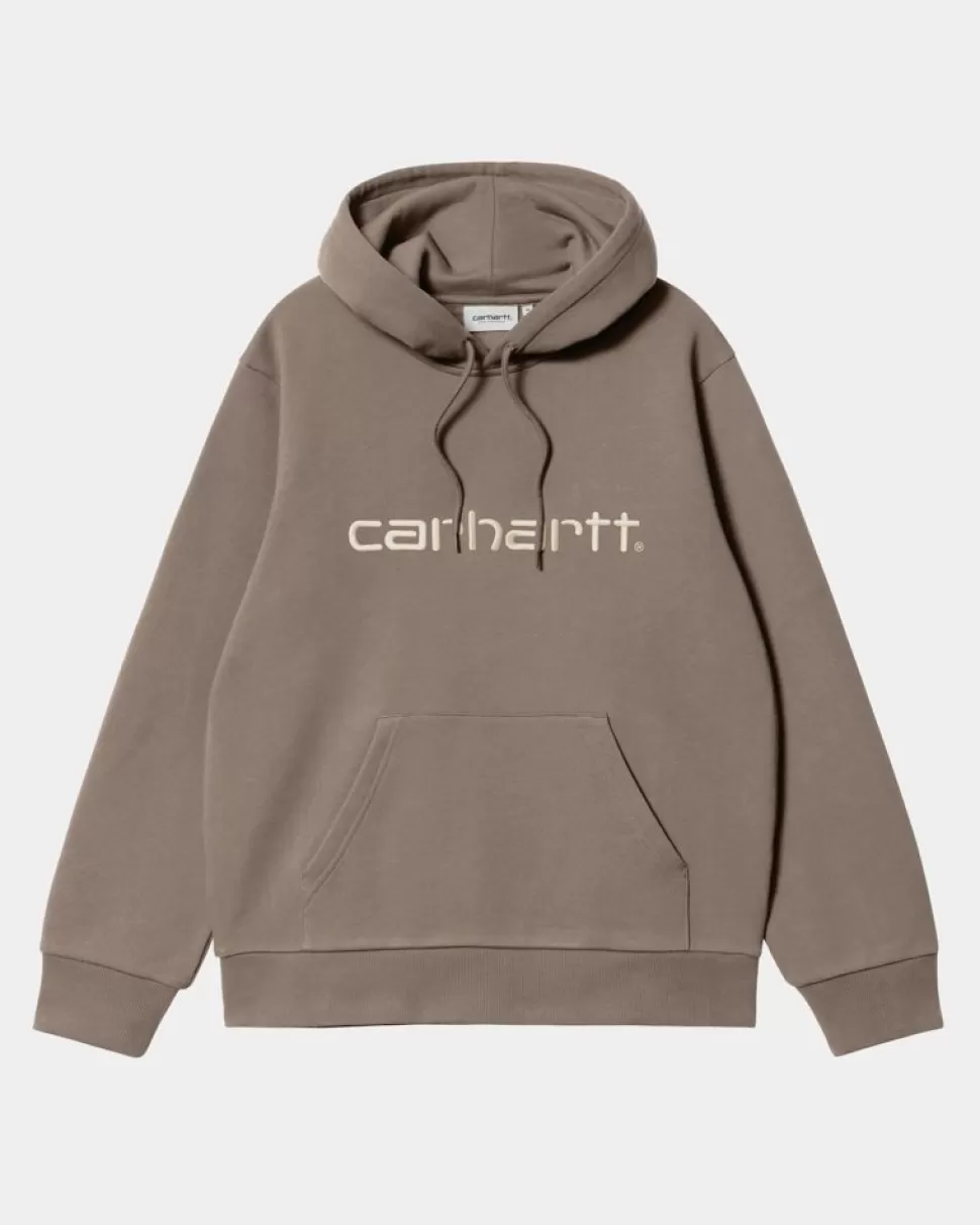 Carhartt WIP Carhartt Sweatshirt Med Haette | Gren / Rattan Online