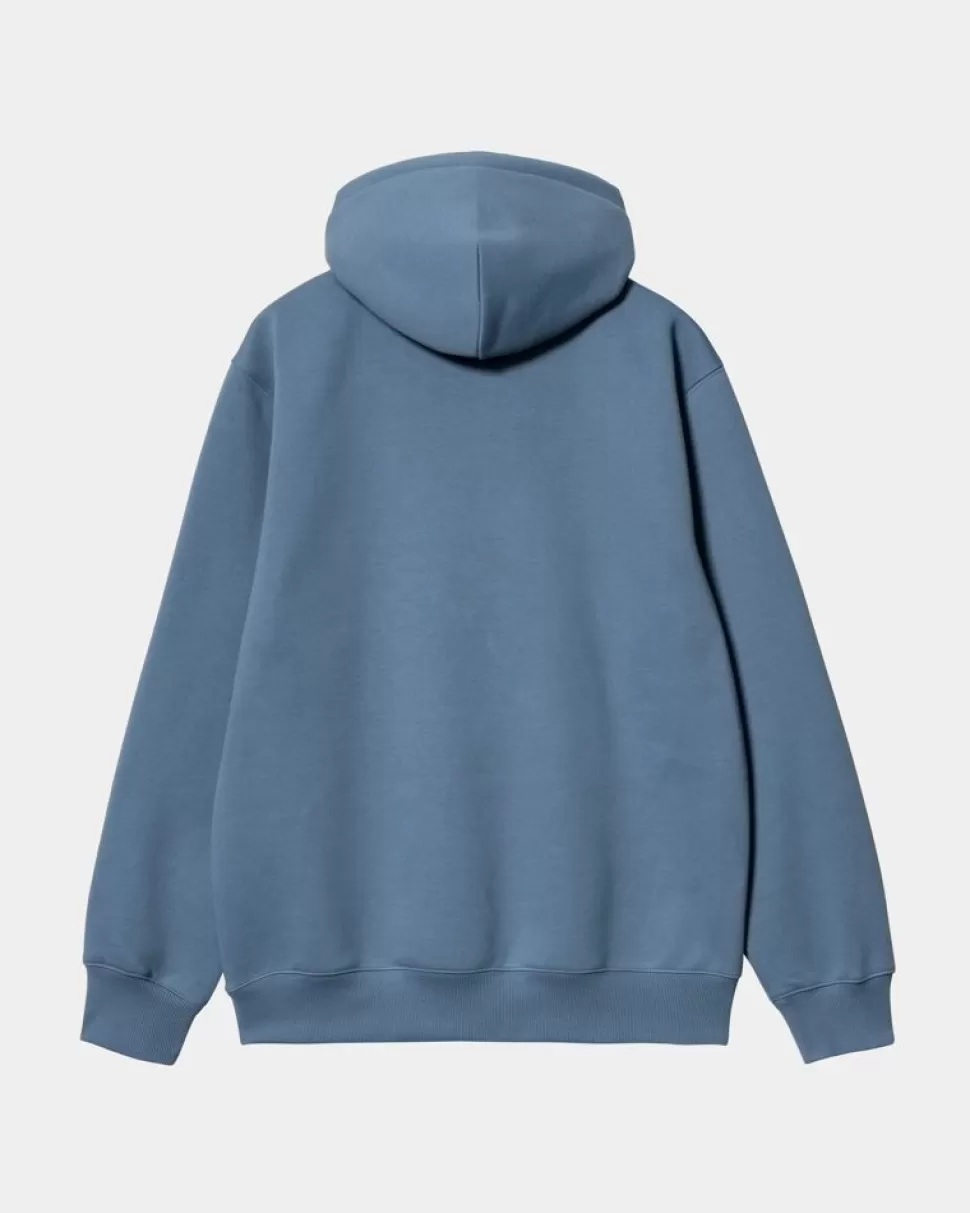 Carhartt WIP Carhartt Sweatshirt Med Haette | Sorrent / Hvid New