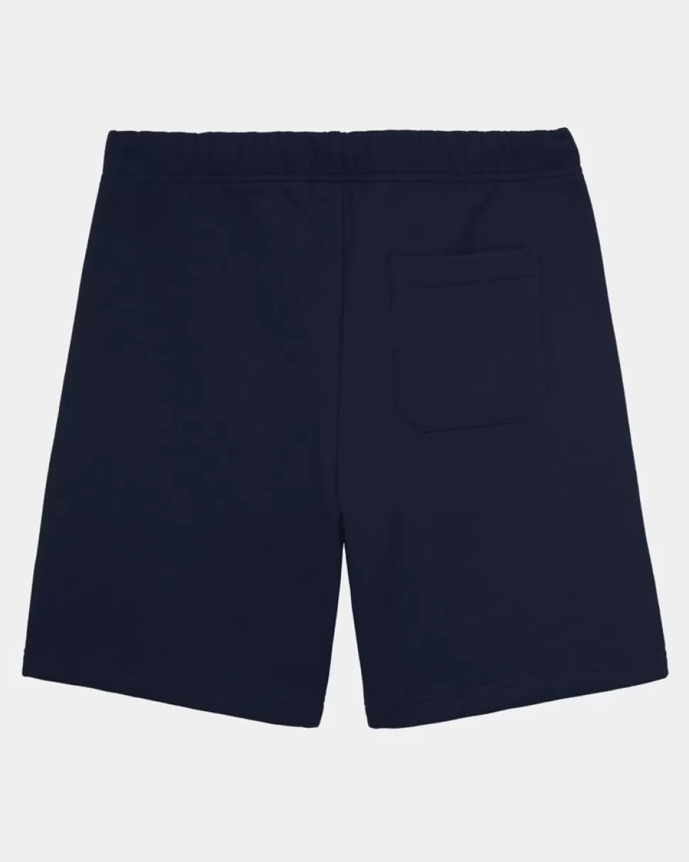 Carhartt WIP Chase Sweat Short | Dark Navy Flash Sale