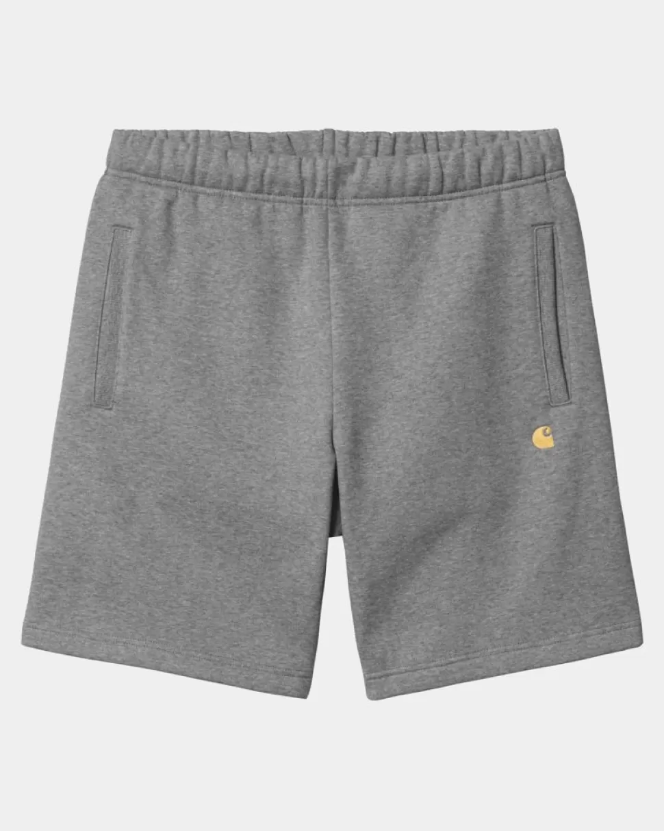 Carhartt WIP Chase Sweat Short | Morkegra Heather Hot