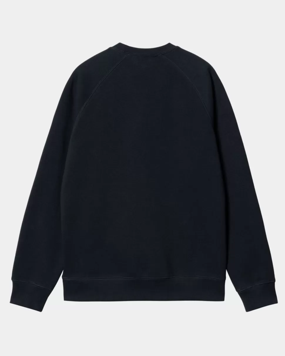 Carhartt WIP Chase Sweater | Dark Navy Shop