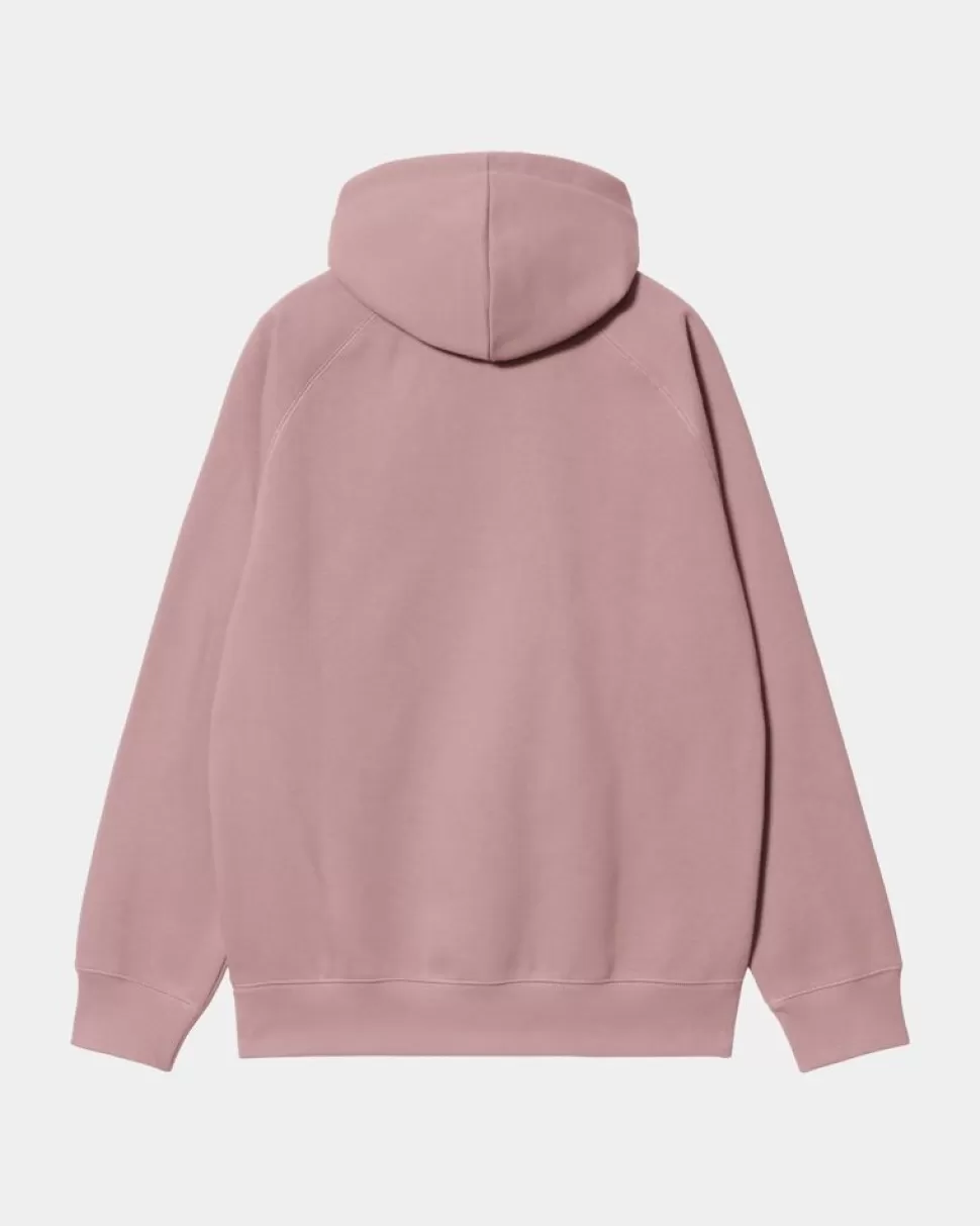 Carhartt WIP Chase Sweatshirt Med Haette | Glassyet Lyserod Online