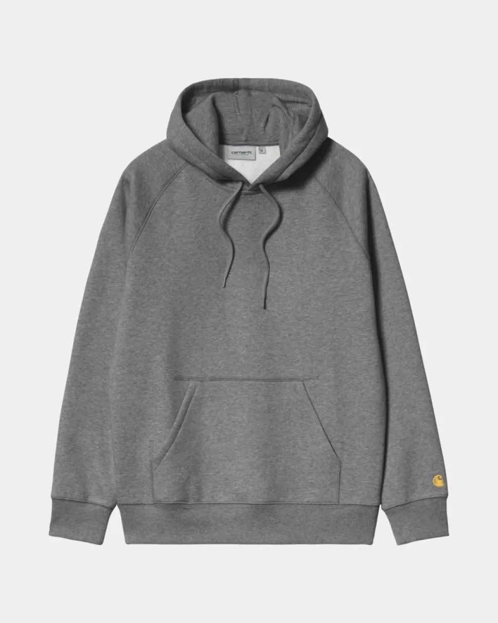 Carhartt WIP Chase Sweatshirt Med Haette | Mork Heather Grey Shop