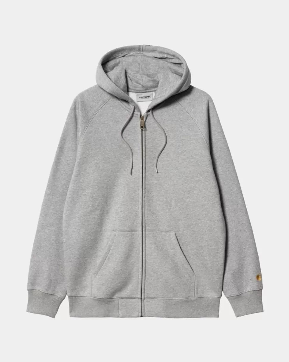 Carhartt WIP Chase-Jakke Med Haette | Gra Lyng Clearance