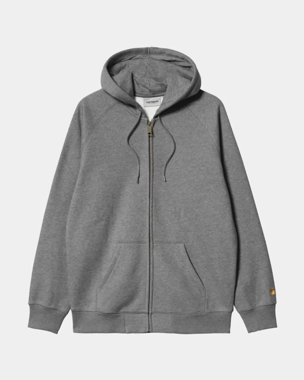 Carhartt WIP Chase-Jakke Med Haette | Morkegra Heather Store