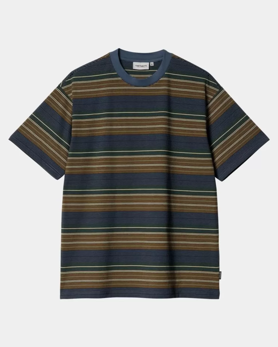 Carhartt WIP Colby Stripe T-Shirt | Flade Discount