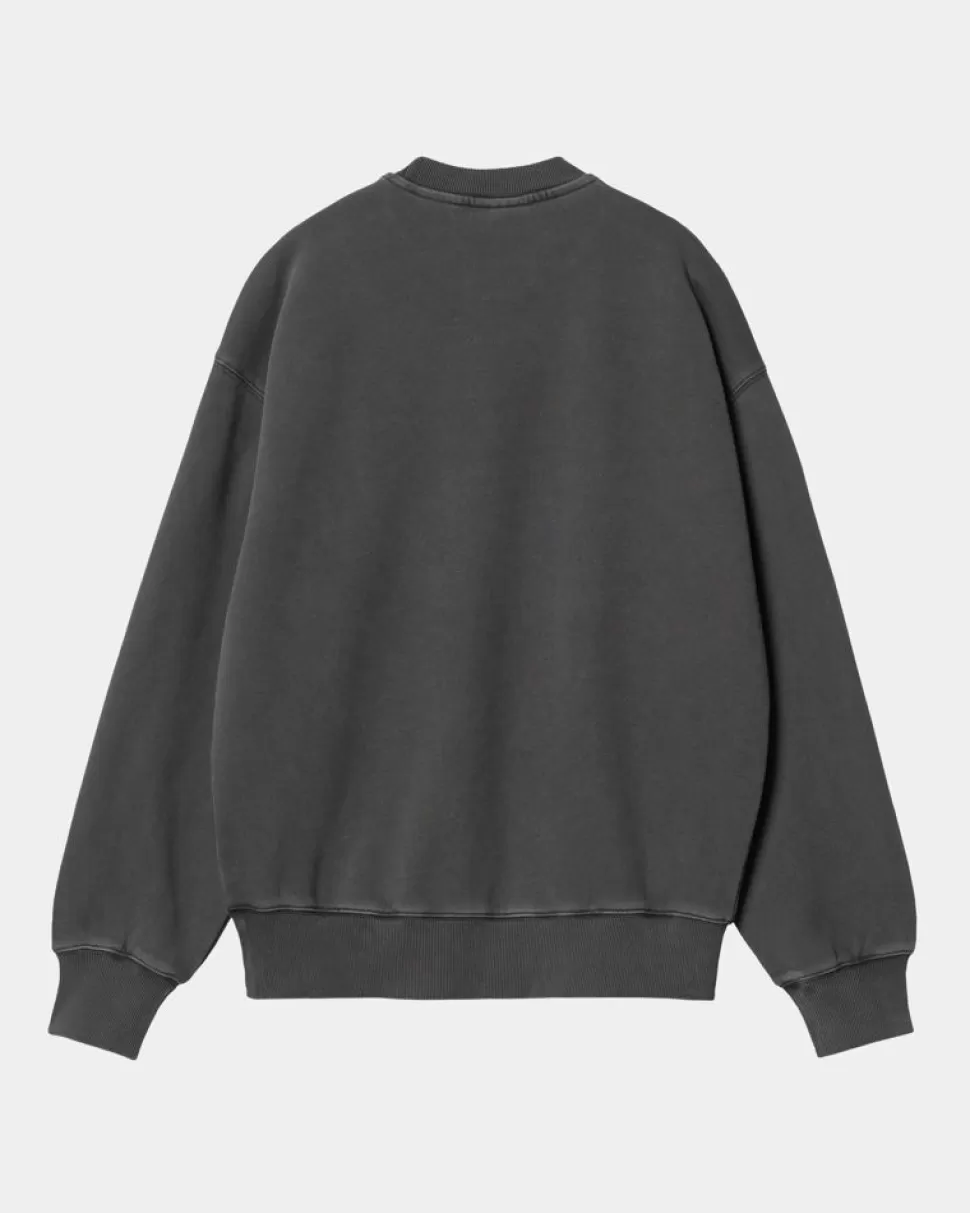 Carhartt WIP Dame Duster Script Sweatshirt | Sort Clearance