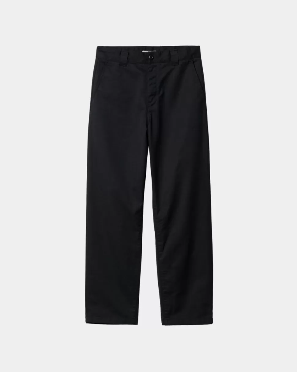 Carhartt WIP Dame Mesterbukser | Sort Best