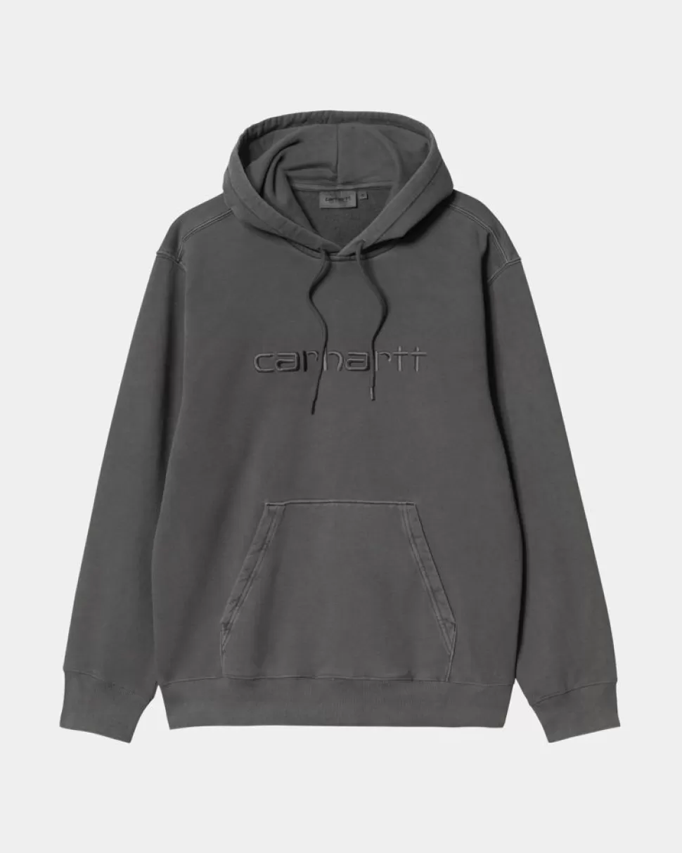 Carhartt WIP Duster Sweatshirt Med Haette | Sort (Beklaedningsgenstand Farvet) Sale