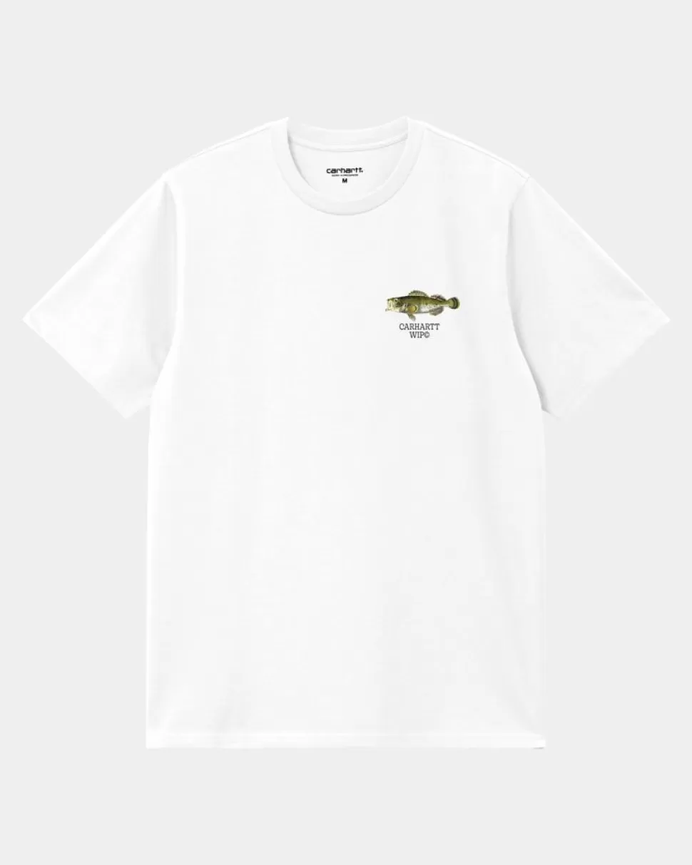 Carhartt WIP Fisk T-Shirt | Hvid Store