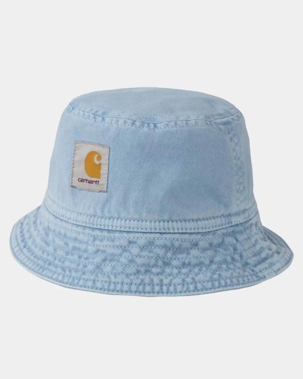 Carhartt WIP Garnison Bucket Hat | Frostet Bla (Stenfarvet) Online