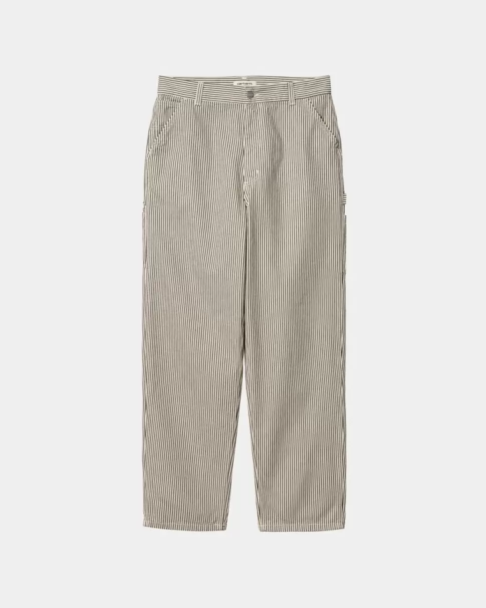 Carhartt WIP Haywood Stripe Single Knee Buks | Voks / Sort New