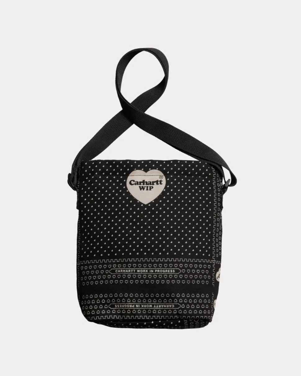 Carhartt WIP Heart Bandana Skuldertaske | Sort Best