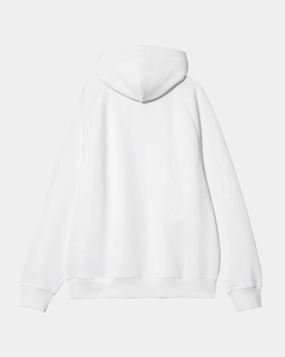 Carhartt WIP Hocus Pocus Sweatshirt Med Haette | Hvid Sort Hot