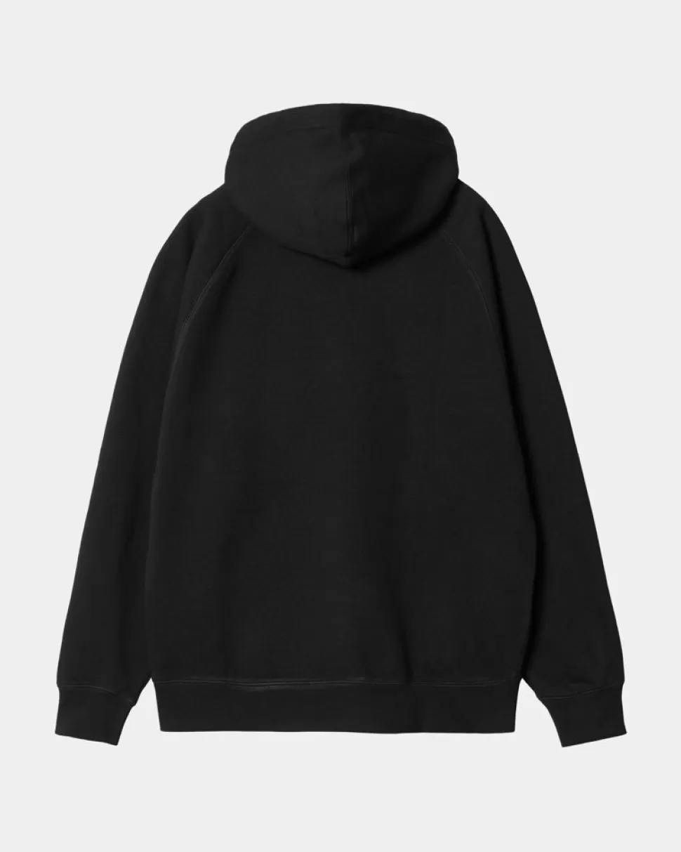Carhartt WIP Hocus Pocus Sweatshirt Med Haette | Sort Hvid Cheap