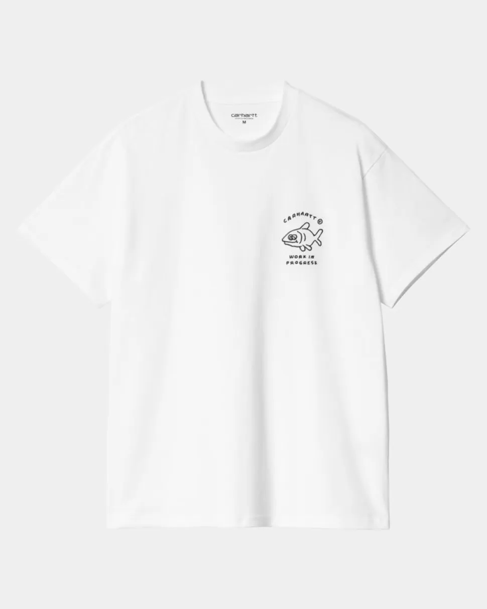 Carhartt WIP Ikoner T-Shirt | Hvid Sort Store