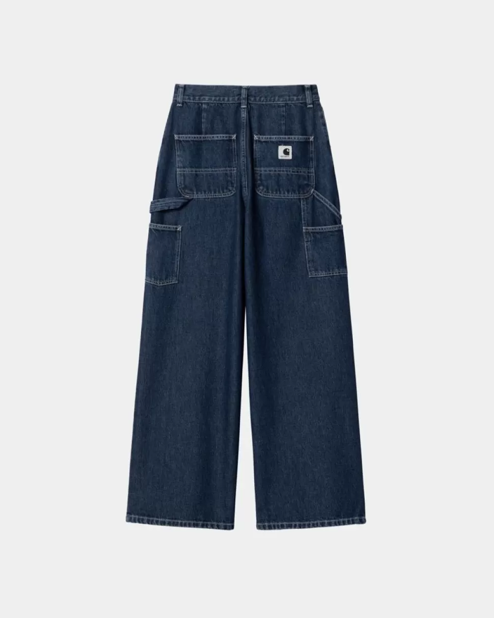 Carhartt WIP Jens Pant | Bla (Stenvasket) Shop