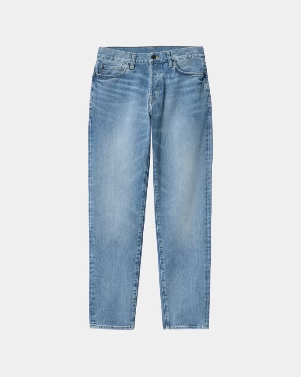 Carhartt WIP Klondike Pant - Maitland Denim | Bla (Let Brugt Vask) Cheap