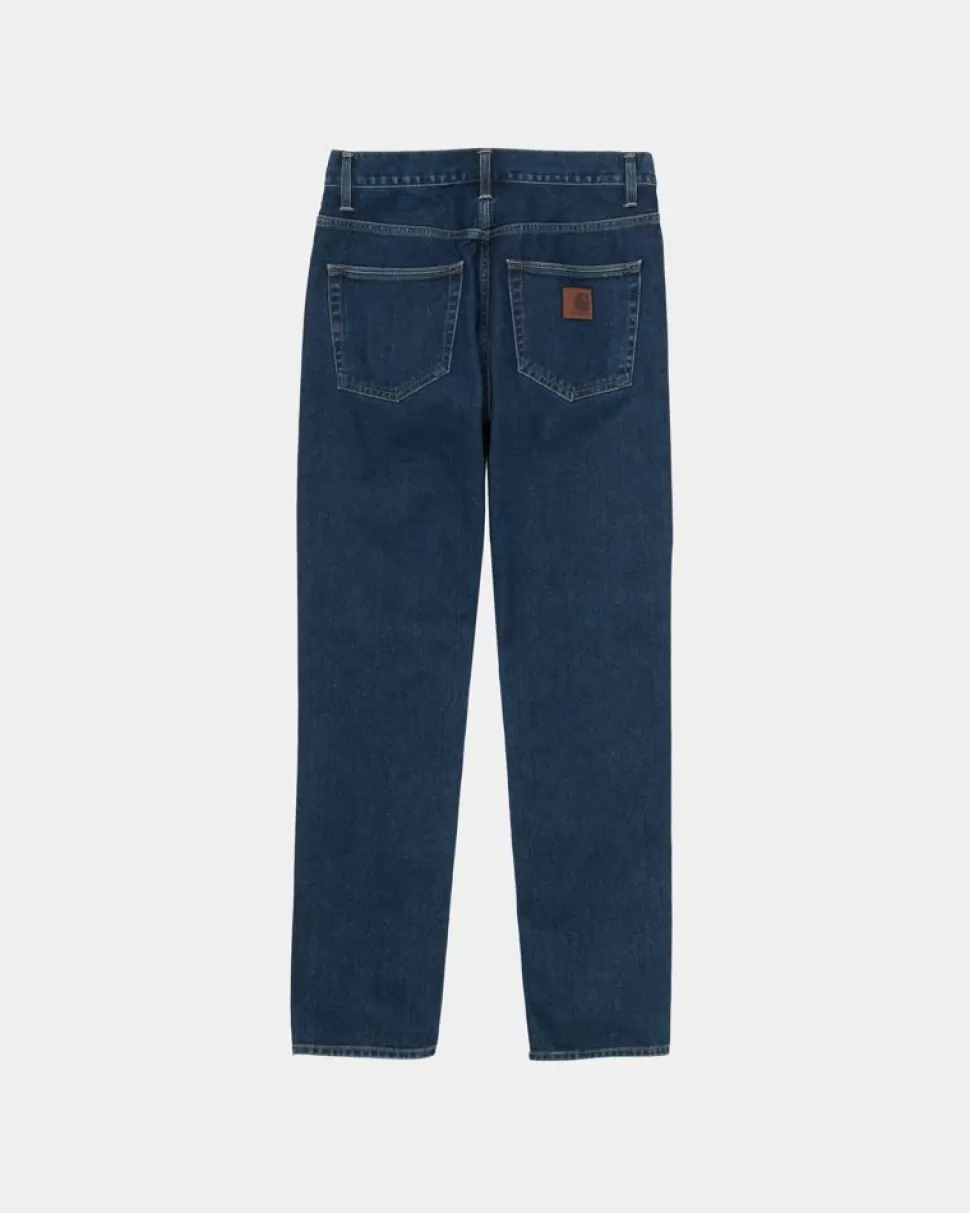 Carhartt WIP Klondike Pant - Maitland Denim | Bla (Stenvasket) Online