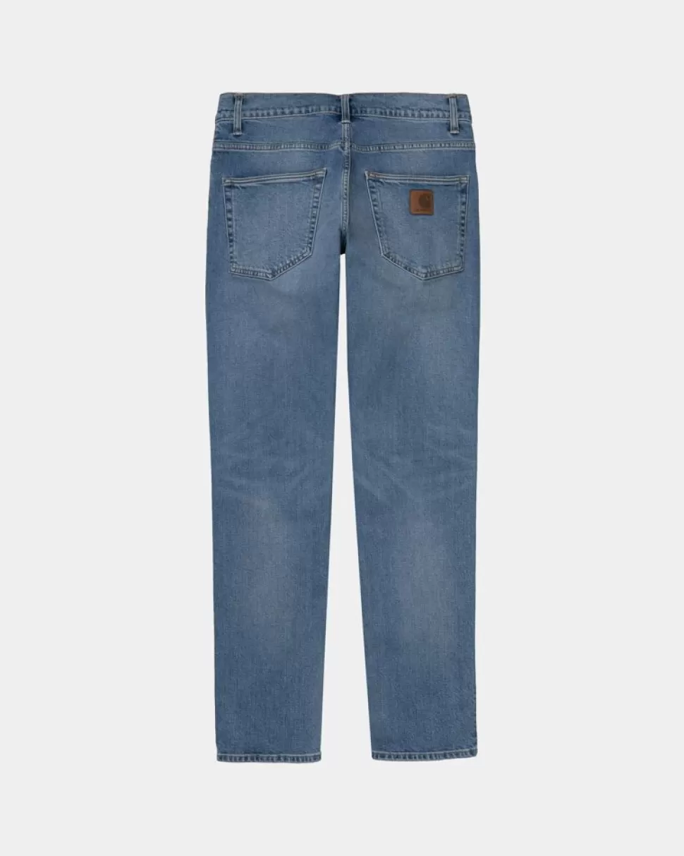 Carhartt WIP Klondike Pant - Stretch Denim | Bla (Slidt Bleget) Sale