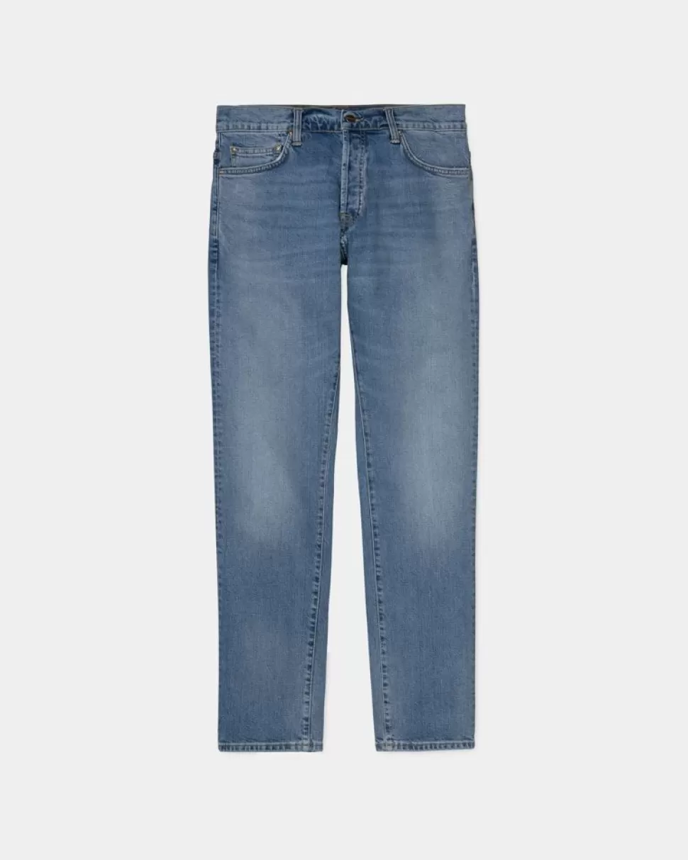 Carhartt WIP Klondike Pant - Stretch Denim | Bla (Slidt Bleget) Sale