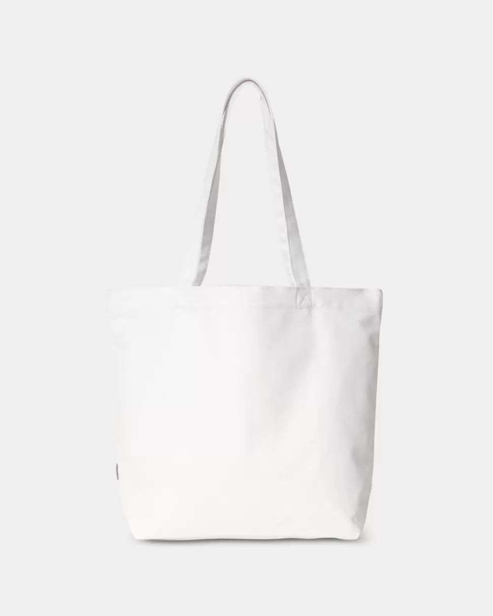 Carhartt WIP Laerred Grafisk Tote | Hvid / Samba Fast Food Print Store