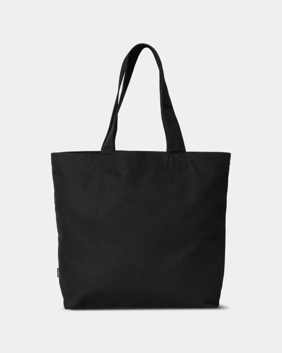 Carhartt WIP Laerred Grafisk Tote Stor | Sort Onyx Print Hot