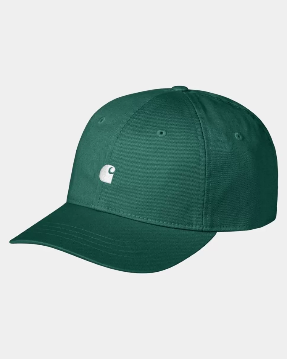 Carhartt WIP Madison Logo Kasket | Korvel / Hvid Discount