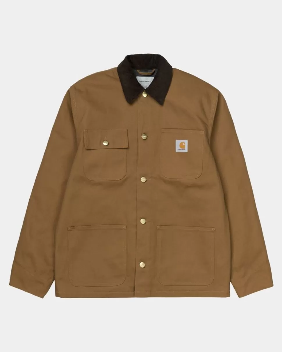 Carhartt WIP Michigan Chore Coat (Vinter) | Hamilton Brown / Tobak (Stiv) Discount