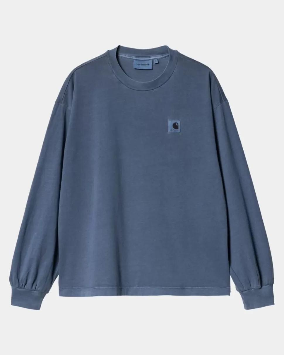 Carhartt WIP Nelson Langaermet T-Shirt Til Kvinder | Aeldre Online