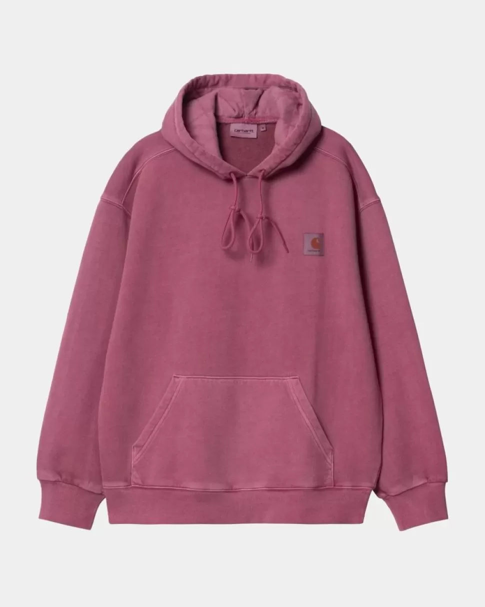 Carhartt WIP Nelson Sweatshirt Med Haette | Magenta New