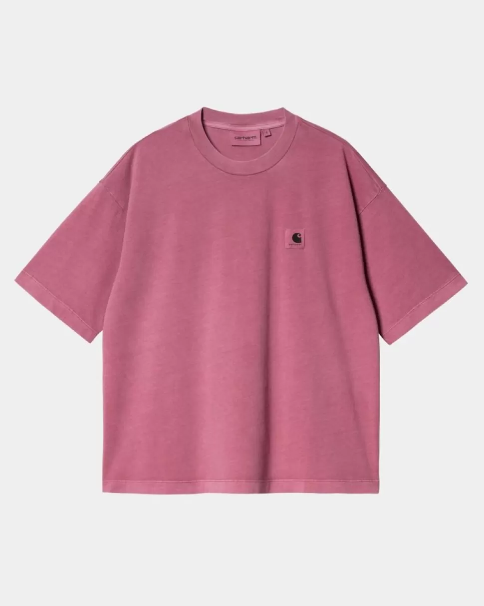 Carhartt WIP Nelson T-Shirt Til Kvinder | Magenta Online