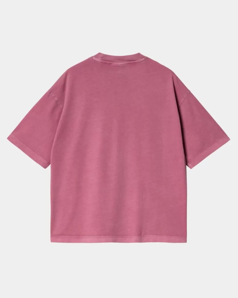 Carhartt WIP Nelson T-Shirt Til Kvinder | Magenta Online