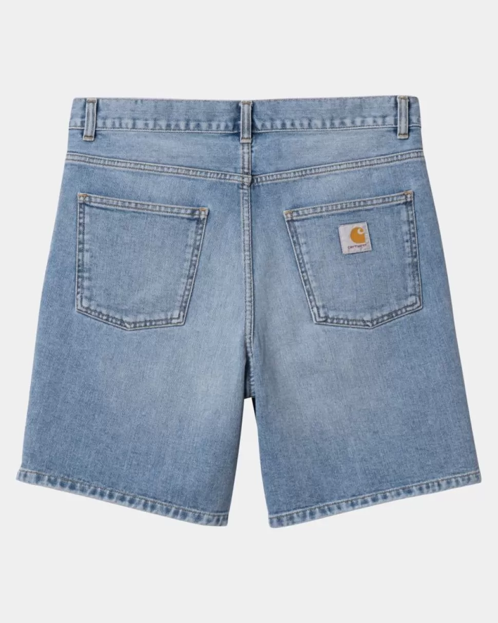 Carhartt WIP Newel Short | Bla (Let Brugt Vask) Outlet