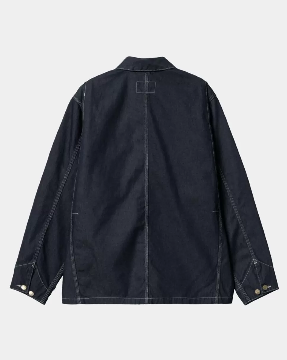 Carhartt WIP Og Chore Coat (Forar) | Bla (En Vask) Online