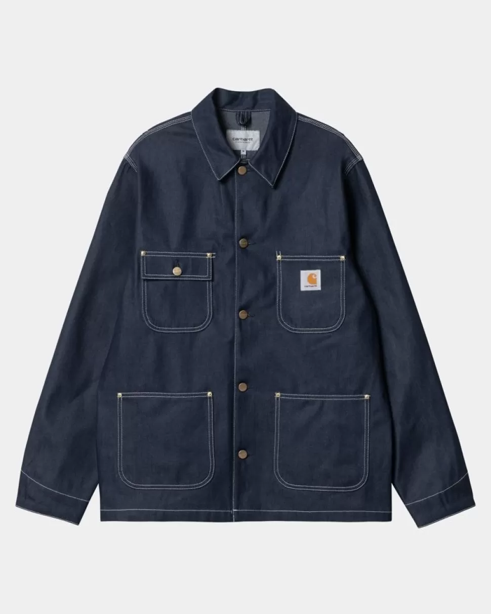 Carhartt WIP Og Chore Coat (Forar) | Bla (Stiv) Fashion