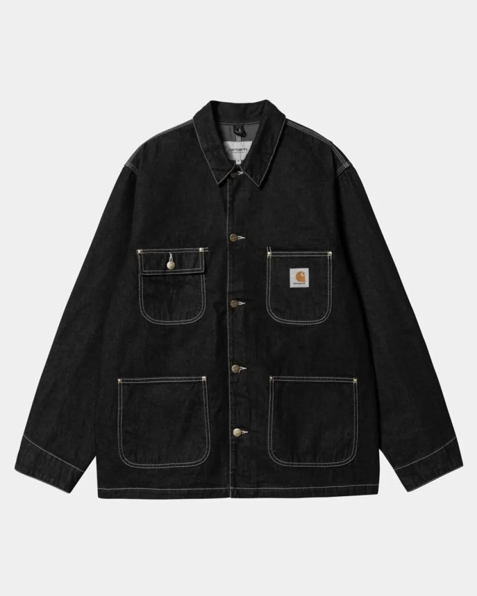 Carhartt WIP Og Chore Coat (Forar) | Sort (En Vask) Sale