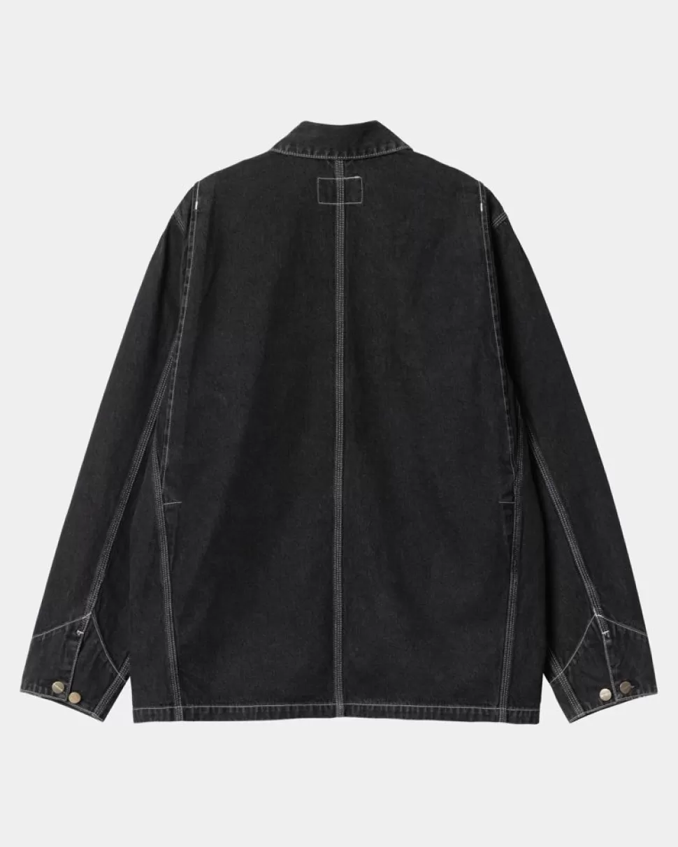Carhartt WIP Og Chore Coat (Forar) | Sort (Stenvasket) Best Sale