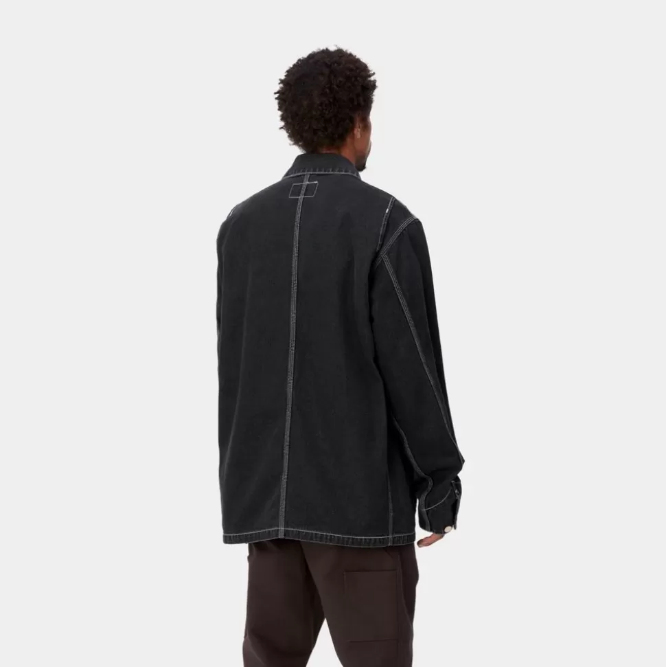 Carhartt WIP Og Chore Coat (Forar) | Sort (Stenvasket) Best Sale