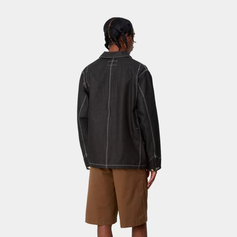 Carhartt WIP Og Chore Coat (Forar) | Sort (Stiv) New