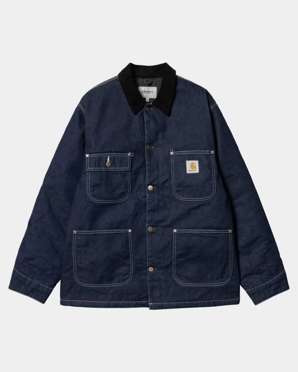 Carhartt WIP Og Chore Coat (Vinter) - Denim | Bla (En Vask) Best